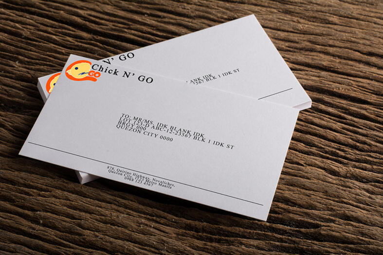 Chick N Go Formal Envelope