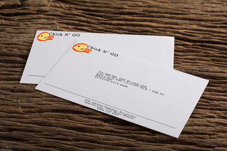 Chick N Go Formal Envelope